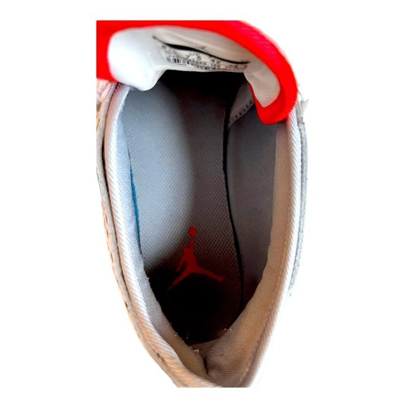 Nike Air Jordan Flow White-Wolf Grey-Infrared 23 Size 8.5 - Picture 13 of 13